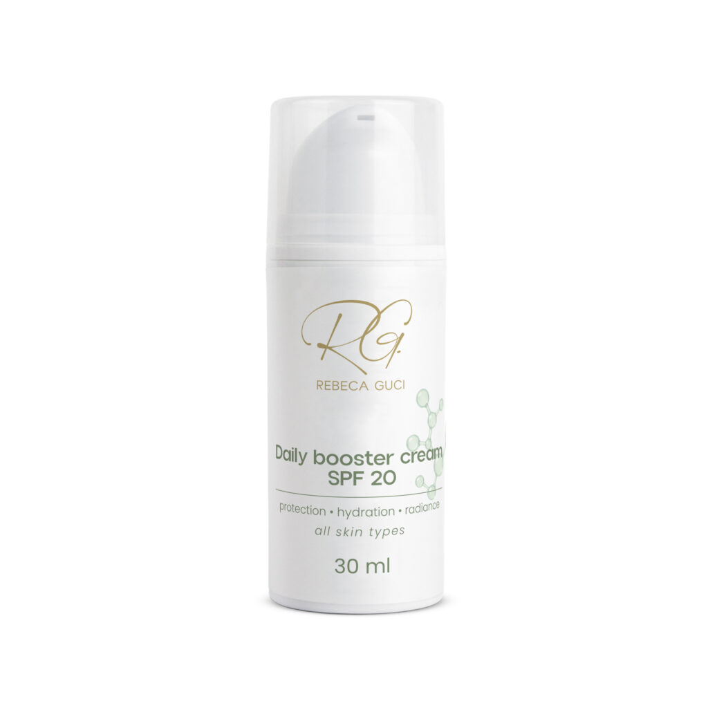 Daily booster cream SPF 20 Protects against UVA-I &HEV
