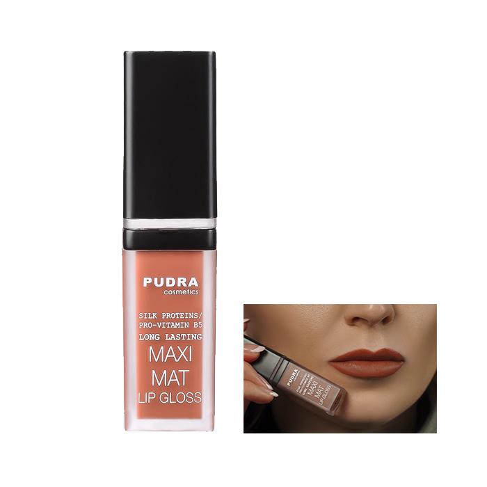 Lipgloss Maxi Matt Pudra 09