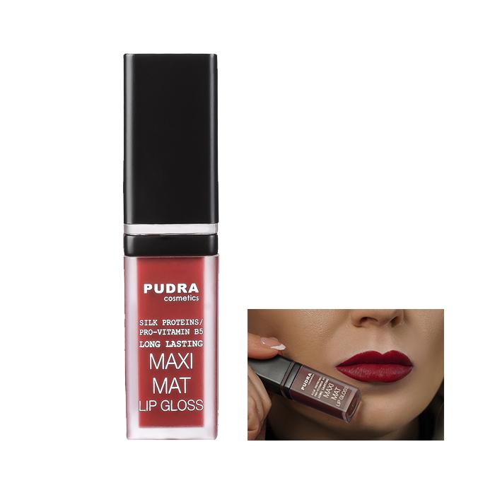 Lipgloss Maxi Matt Pudra 15