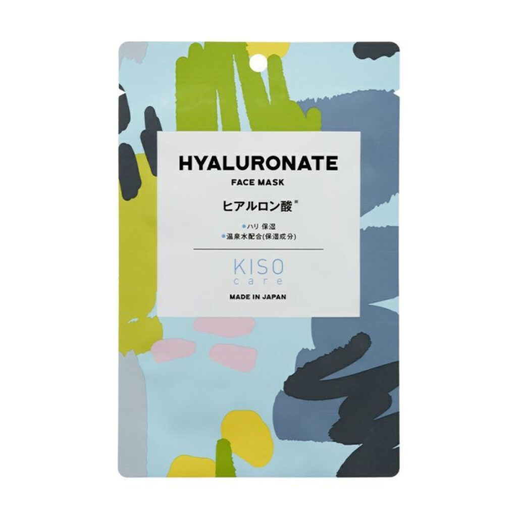 KISOCARE Hyaluronate Face Mask – Mască textilă cu acid hialuronic, 1 buc