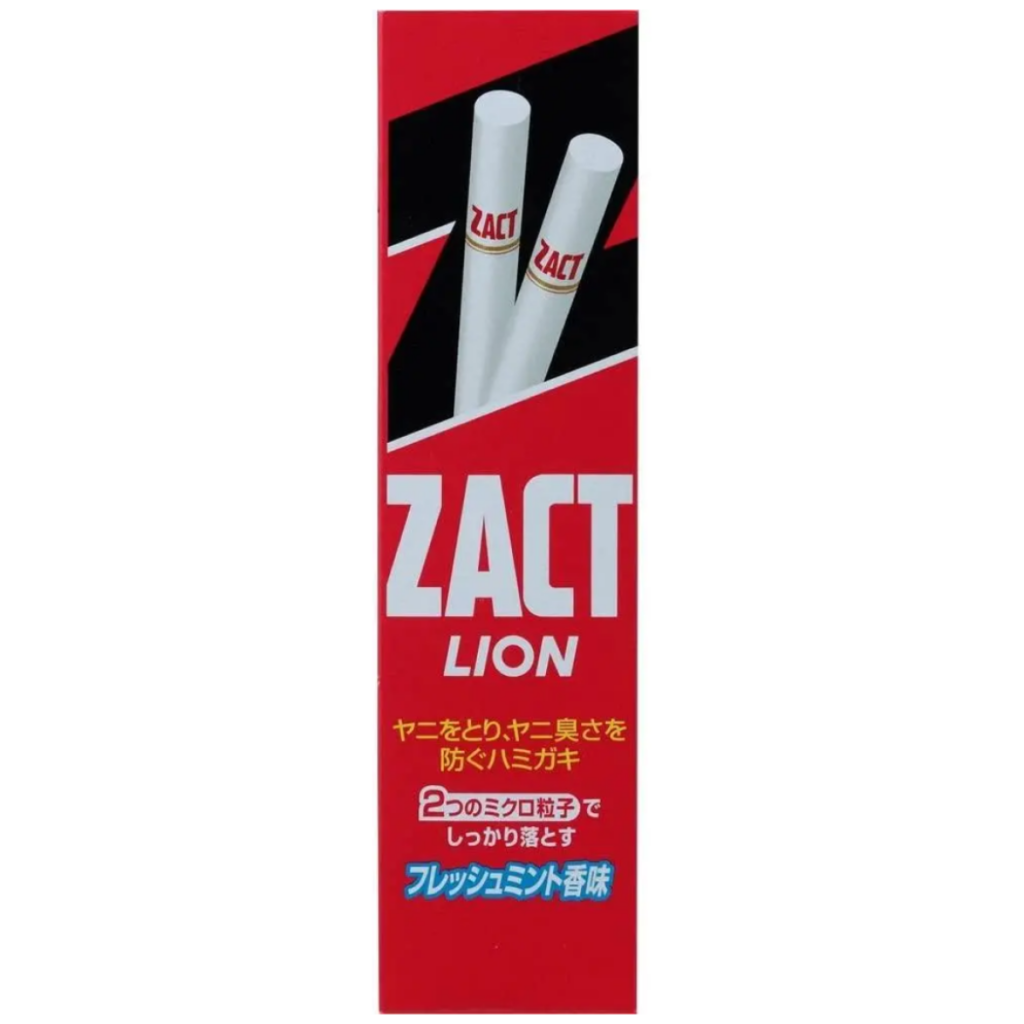 LION Zact – Pastă de dinți pentru fumători, cu efect de albire, 150 g