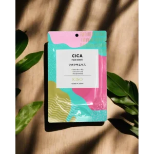 KISOCARE Cica Face Mask – Mască tip șervețel cu Centella Asiatica, 1 buc.