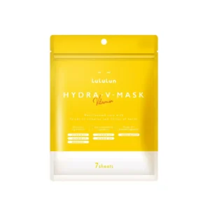 LULULUN Face Mask Hydra V – Mască textilă intens hidratantă cu vitamine și extracte din plante, 7 buc