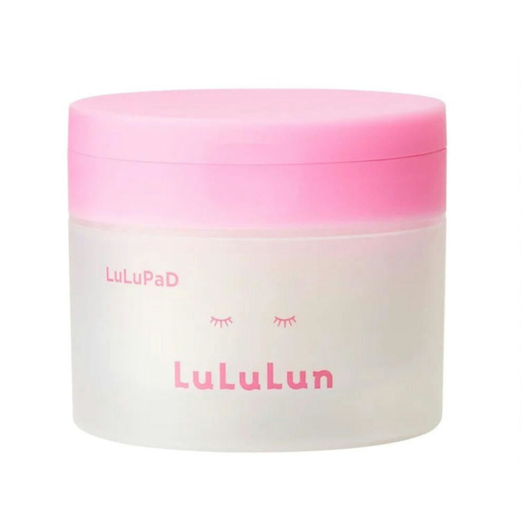 LULULUN LuLuPad Moisture – Paduri tonice hidratante pentru față, cu ceramide, 50 buc