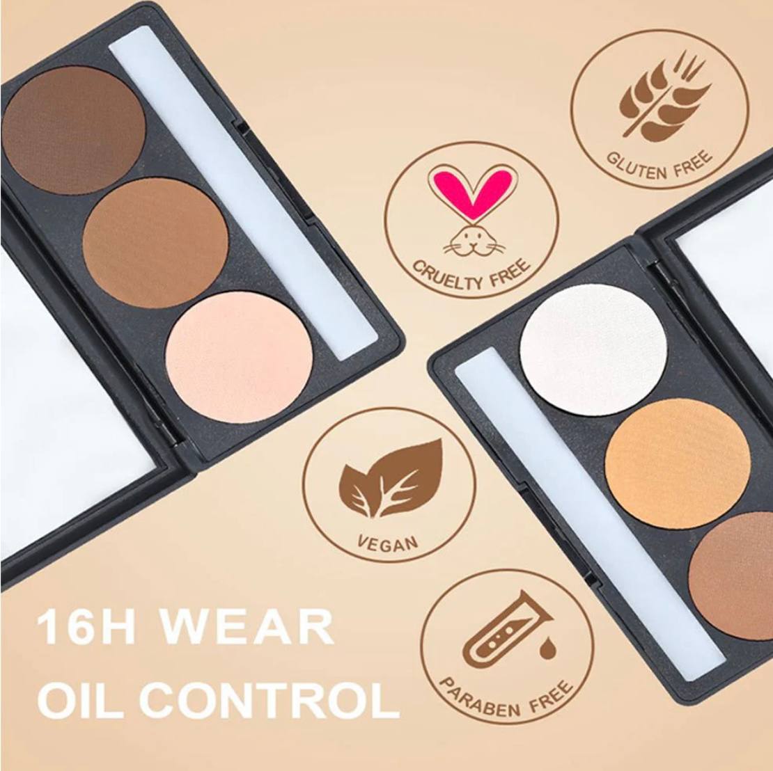 Matte Waterproof Contour Powder – Conturare Naturală & Rezistență Îndelungată - Image 3