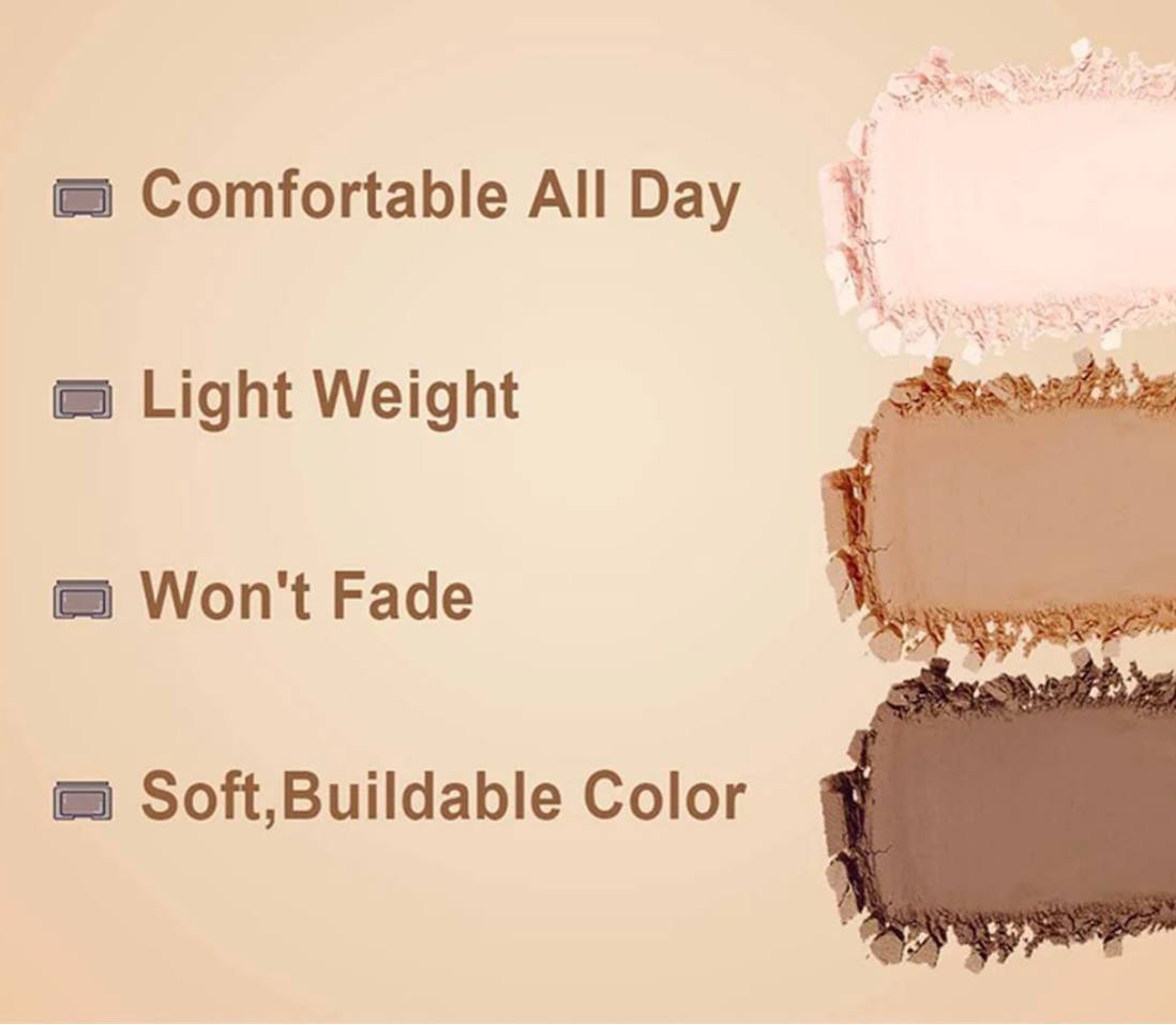 Matte Waterproof Contour Powder – Conturare Naturală & Rezistență Îndelungată - Image 6