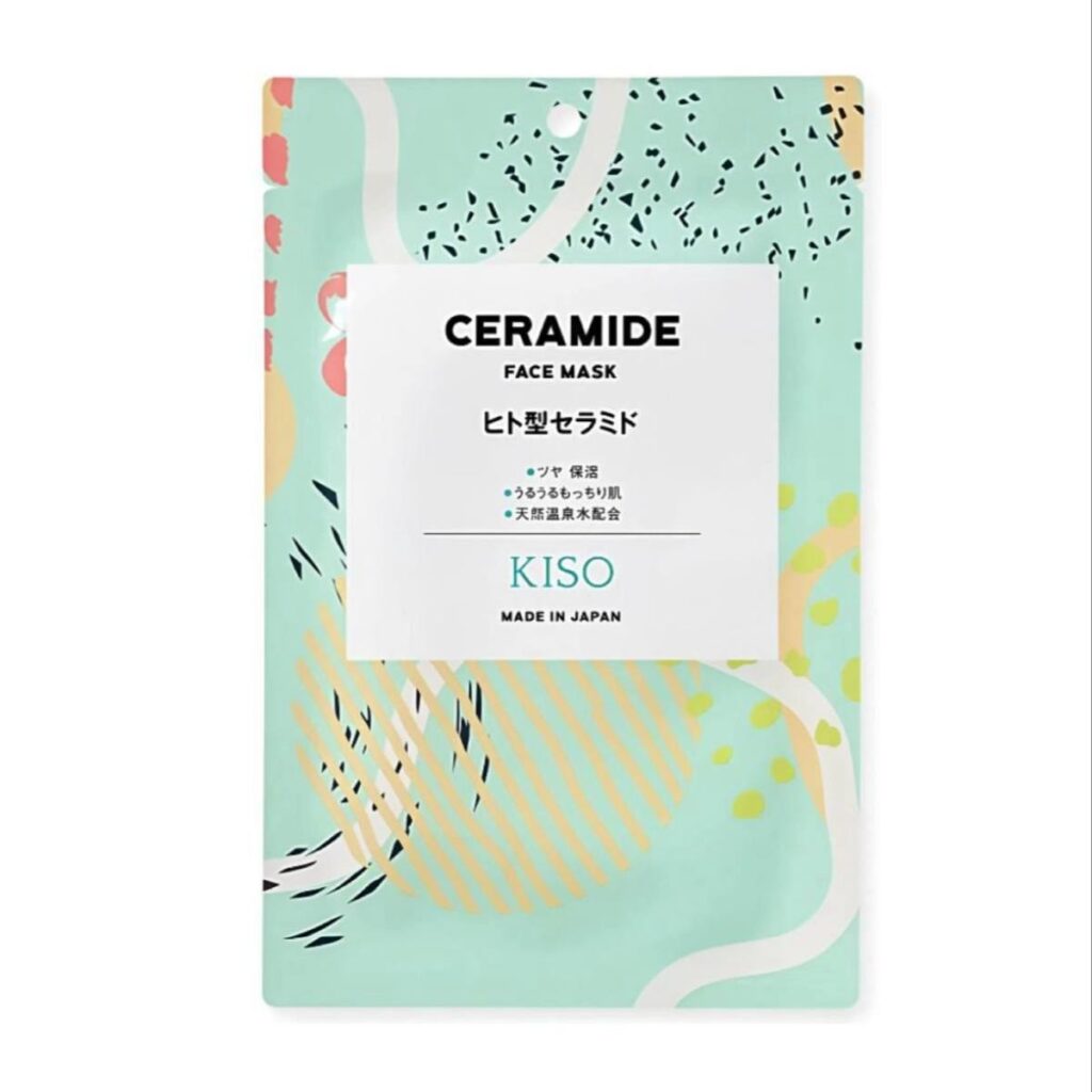 KISOCARE Ceramide Face Mask – Mască tip șervețel cu ceramide, 1 buc.
